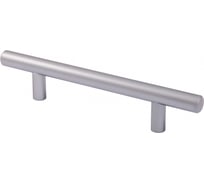 Ручка мебельная рейлинговая AKS 160/220 мм, сталь, матовый хром 11783