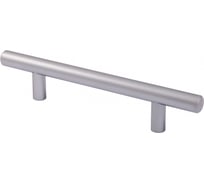 Ручка мебельная рейлинговая AKS 256/306 мм, сталь, матовый хром 79088