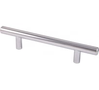 Ручка мебельная рейлинговая AKS 96/156 мм, сталь, хром 11769