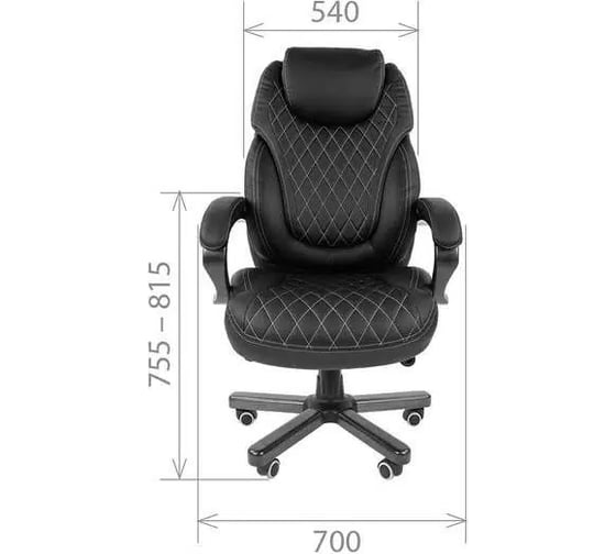 Офисное кресло CHAIRMAN 406 Россия PU бежевое 00-07014853