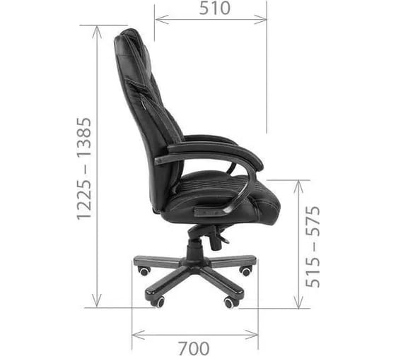 Офисное кресло CHAIRMAN 406 Россия PU бежевое 00-07014853