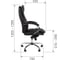Офисное кресло CHAIRMAN CH795 LUX кожа/искусственная кожа, черный 00-07145985 5