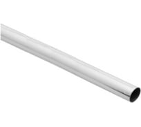 Труба AKS d16 мм, L600 мм, 1 мм, хром 11348