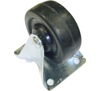 Неповоротное колесо на площадке Brante NF-0151, 40 мм, черн. рез. 104105
