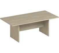 Стол для переговоров Юнитекс Патриот 200х100х74.7, дуб скандинавский ПТх783хДК