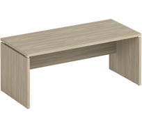 Стол руководителя Юнитекс Патриот 160х80х75, дуб скандинавский ПТх757хДК