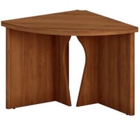 Секция угловая стола для переговоров Юнитекс Престиж 83х83х75, тёмный орех ТЖх476хТО
