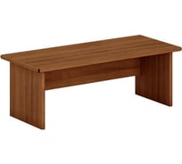Стол руководителя Юнитекс Престиж 210х90х75, тёмный орех ТЖх113хТО