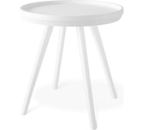 Столик журнальный Sheffilton SHT-CT84 белый HXT-8871-1H
