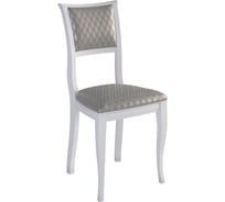 Стул WISSAR Кентавр эмаль белая, ткань Вояж 5551