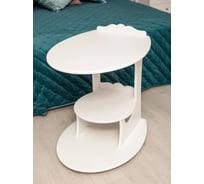 Подкатной столик WISSAR Асти молочный дуб 7937