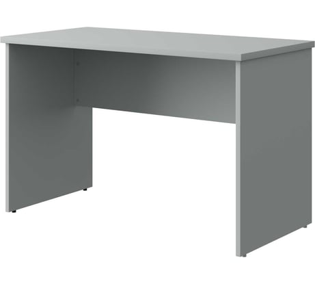 Стол рабочий Альянс мебель АЛЬТЕРНАТИВА 1400x600x760 А-003.60 Серый камень