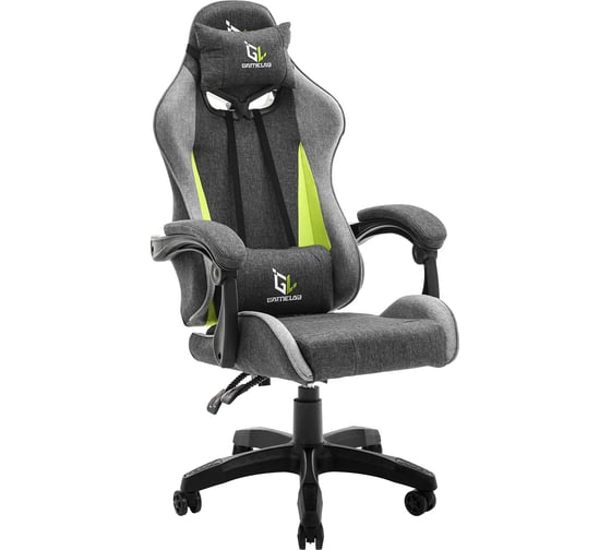 Кресло компьютерное игровое GameLab TETRA, Breeze Black-Green GL-401
