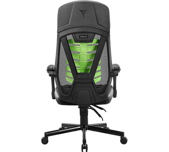 Кресло компьютерное игровое ZONE 51 FREELANCER P3 Black-Green Z51-FP3-GN