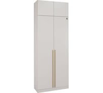 Шкаф Ивару Николь-2 Кашемир, Сатиновое золото 102010