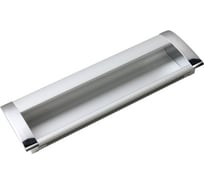 Ручка врезная Laurus 128 мм, алюминий+хром, аналог 719905-1/(400), шт 19632