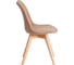 Стул TetChair TULIP SOFT (mod. 053V) 4 шт., дерево/пластик/ткань, 49,5x54,5x84 см, Бежевый (Beige) LY1701-4 21126 2