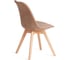 Стул TetChair TULIP SOFT (mod. 053V) 4 шт., дерево/пластик/ткань, 49,5x54,5x84 см, Бежевый (Beige) LY1701-4 21126 3