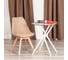 Стул TetChair TULIP SOFT (mod. 053V) 4 шт., дерево/пластик/ткань, 49,5x54,5x84 см, Бежевый (Beige) LY1701-4 21126 10