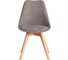 Стул TetChair TULIP SOFT (mod. 053V) 4 шт., дерево/пластик/ткань, 49,5x54,5x84 см, Серый (Grey) LY1701-26 21129 5