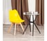 Стул TetChair TULIP (mod. 73-1) 1 шт. в упаковке, дерево/пластик/экокожа, 47,5x55x80 см, Желтый (Yellow) 21407 10