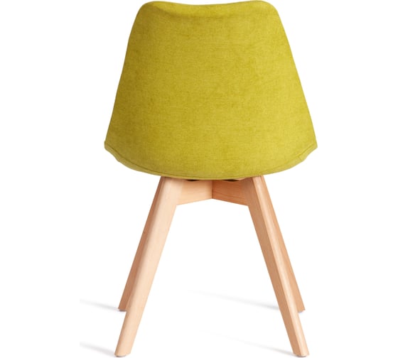 Стул TetChair TULIP SOFT (mod. 053V) 1 шт. в упаковке, дерево/пластик/ткань, 49,5x54,5x84 см, Светло-зеленый (Light green) LY1701-8 21414