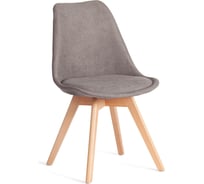 Стул TetChair TULIP SOFT (mod. 053V) 1 шт. в упаковке, дерево/пластик/ткань, 49,5x54,5x84 см, Серый (Grey) LY1701-26 21415