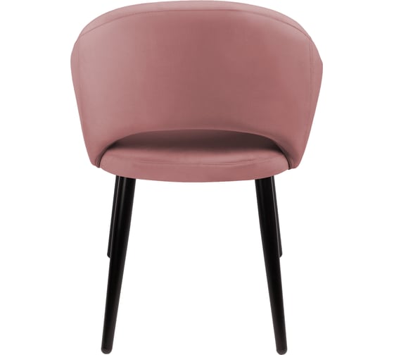 Кресло Алвест AV 301 ткань Sirius dusty rose, опора К2, черный глянец AV 301-Sdr-08