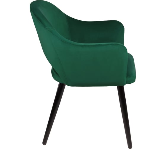 Кресло Алвест AV 301 ткань Sirius malachite, опора К2, черный глянец AV 301-Smal-08