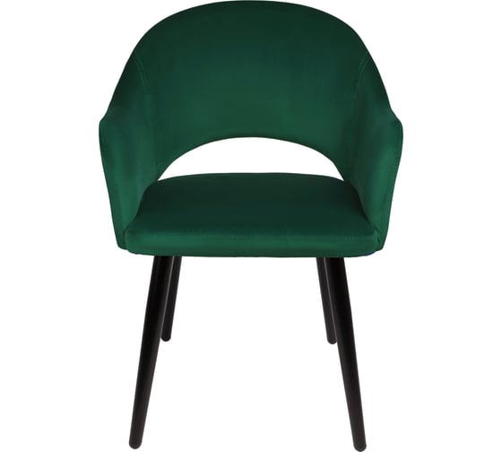 Кресло Алвест AV 301 ткань Sirius malachite, опора К2, черный глянец AV 301-Smal-08