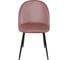 Стул Алвест AV 432 ткань Sirius dusty rose, опора К3 прямая разборная, черный глянец AV 432-Sdr-08 4
