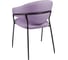 Стул Алвест AV 445 ткань Sirius lilac, каркас черный глянец AV 445-Slil-08 3
