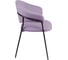 Стул Алвест AV 445 ткань Sirius lilac, каркас черный глянец AV 445-Slil-08 4