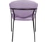 Стул Алвест AV 445 ткань Sirius lilac, каркас черный глянец AV 445-Slil-08 6