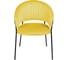 Стул Алвест AV 433 ткань Sirius lemon, каркас черный глянец AV 433-Slem-08 3