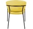 Стул Алвест AV 433 ткань Sirius lemon, каркас черный глянец AV 433-Slem-08 6
