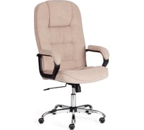 Кресло TetChair СН9944 (22) хром флок, бежевый, 7 21161