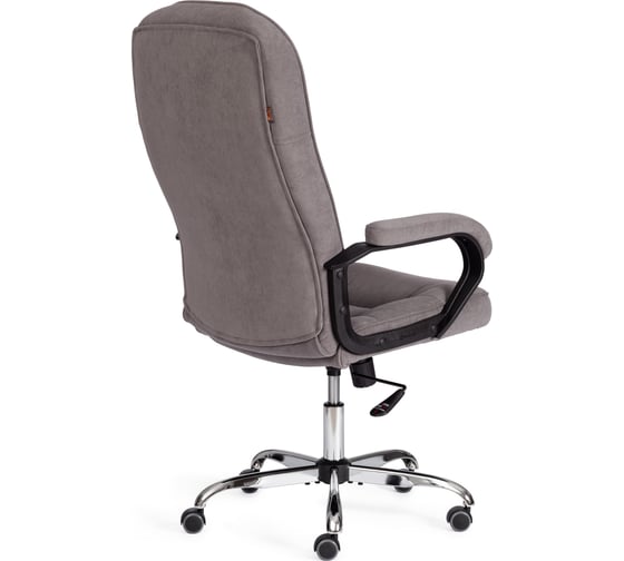 Кресло TetChair СН9944 (22) хром флок, серый, 29 21160