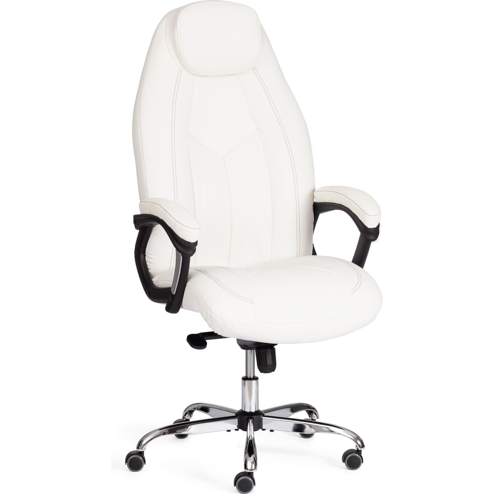Кресло TetChair BOSS Lux кож/зам, белый, 36-01 21152 - выгодная цена ...