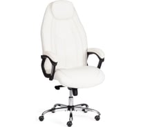 Кресло TetChair BOSS Lux кож/зам, белый, 36-01 21152
