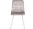 Стул TetChair CHILLY (mod. 7094-1) 4 шт., вельвет/металл, 44,5x52,5x86 см, light grey (светло-серый) HLR14 / белый 20417 3