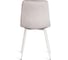 Стул TetChair CHILLY (mod. 7094-1) 4 шт., вельвет/металл, 44,5x52,5x86 см, light grey (светло-серый) HLR14 / белый 20417 6