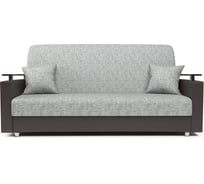 Диван-книжка Шарм Мелодия ДП №2 120 шенилл серый и экокожа шоколад 104210023