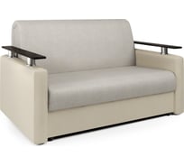 Диван-кровать Шарм 100 экокожа беж и шенилл беж 33070315