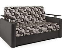 Диван-кровать Шарм 160 экокожа шоколад и ромб 190422235