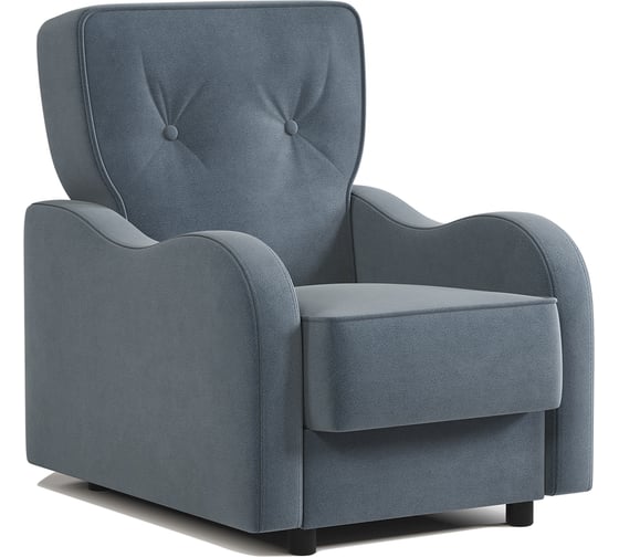 Кресло для отдыха Шарм Классика В велюр, Дрим океан 170523368 1