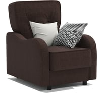 Кресло для отдыха Шарм Классика В шоколадная рогожка 170522366