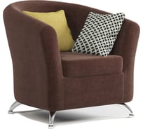 Кресло Шарм Евро велюр, Дрим шоколад 170523570