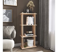 Стеллаж деревянный Denzol's ИZDEREVA Колумб стандарт сборка без инструмента (Сосна неокрашенная) DM0013