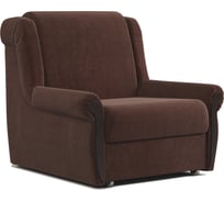 Кресло-кровать Шарм Аккорд М 80 велюр Дрим шоколад 170523695